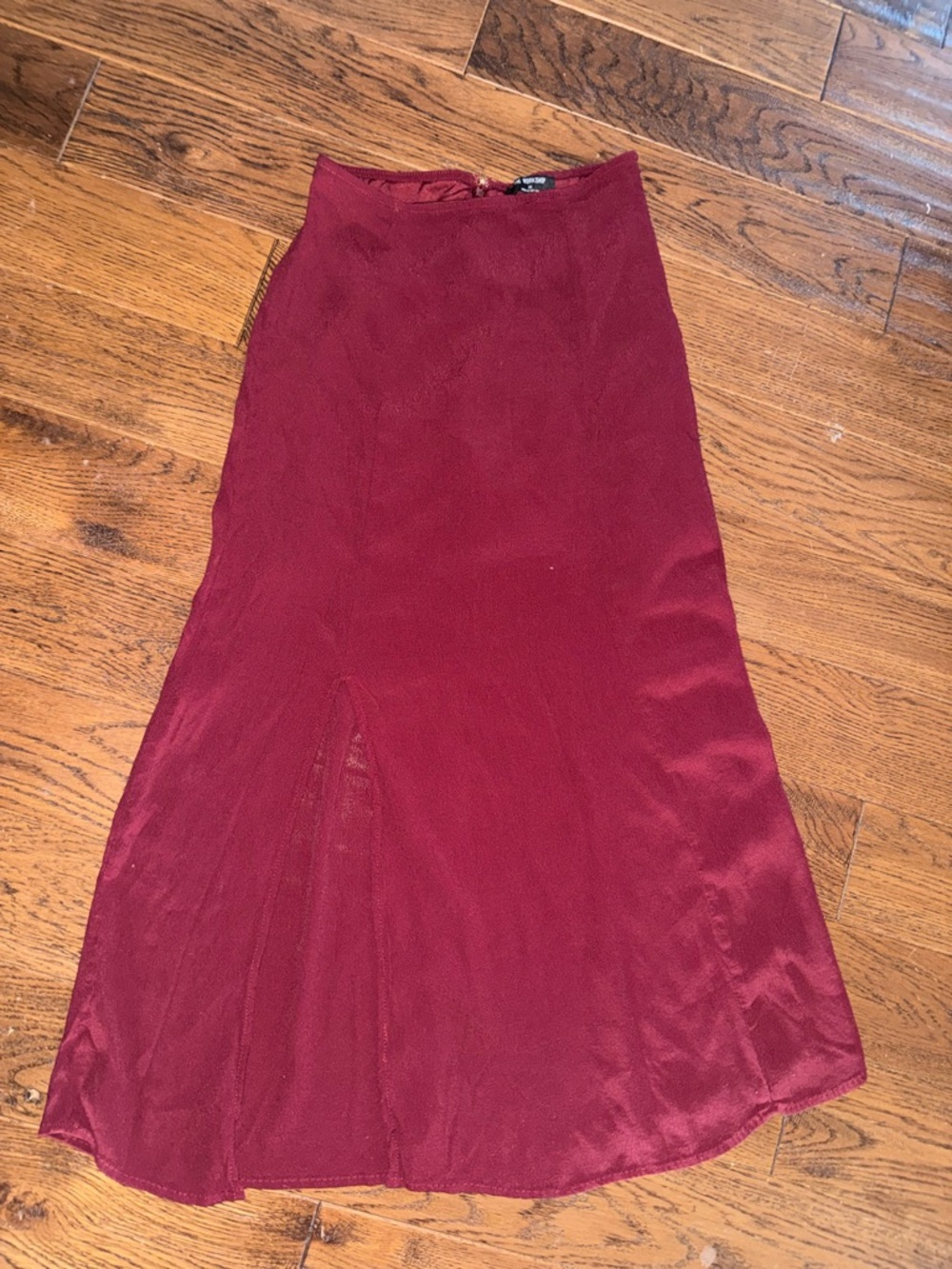 Workshop Women’s Burgundy Midi Skirt